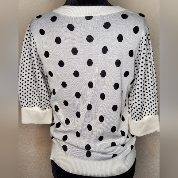 Les Serein Polka-dot Knit.  NWOT - Picture 3 of 10